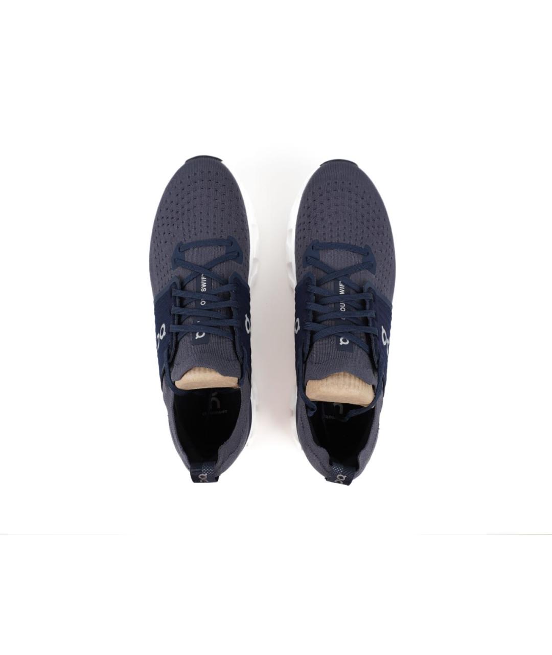 ON Синие замшевые низкие кроссовки / кеды, фото 5