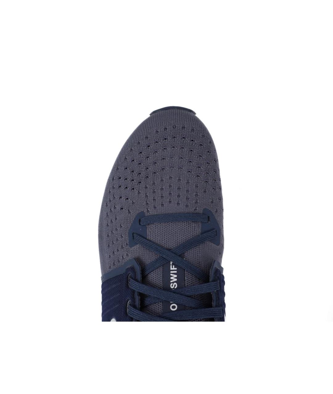 ON Синие замшевые низкие кроссовки / кеды, фото 6