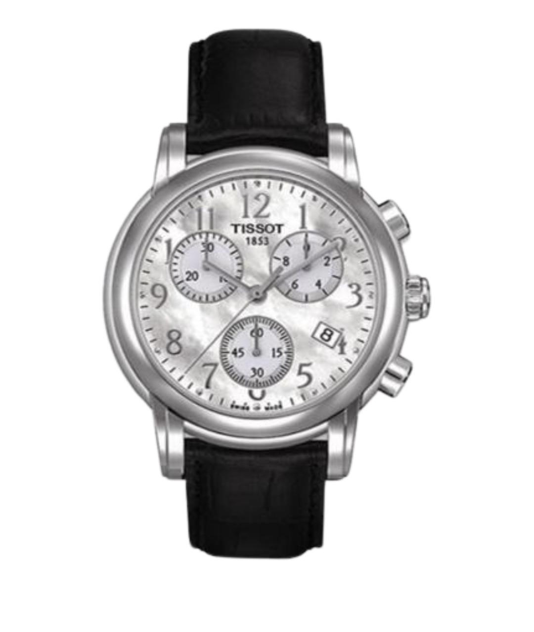 TISSOT Серебряные металлические часы, фото 1