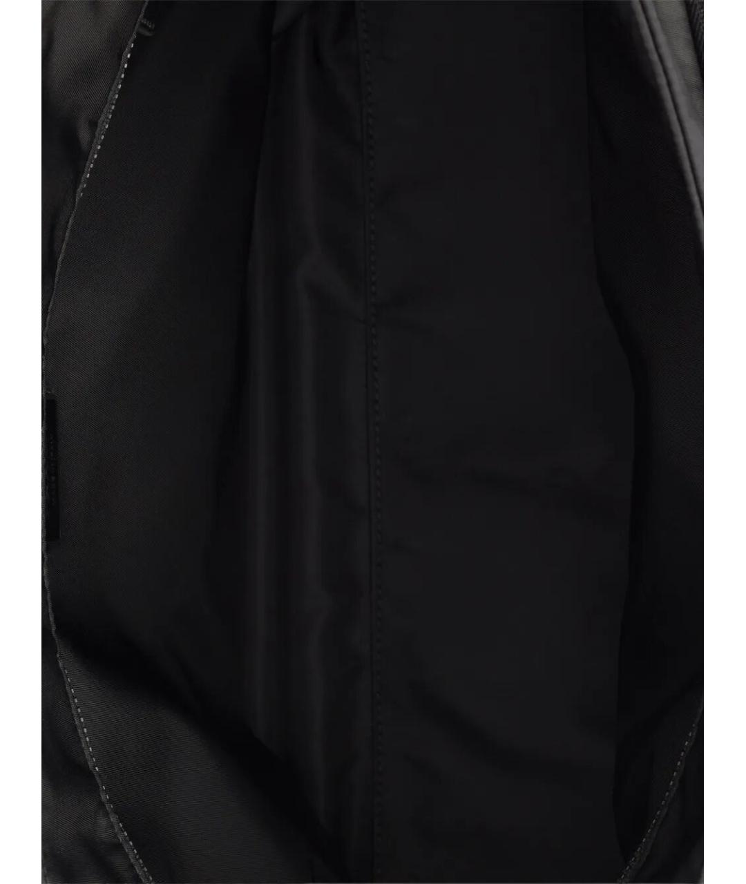 PRADA Черная синтетическая сумка на плечо, фото 5