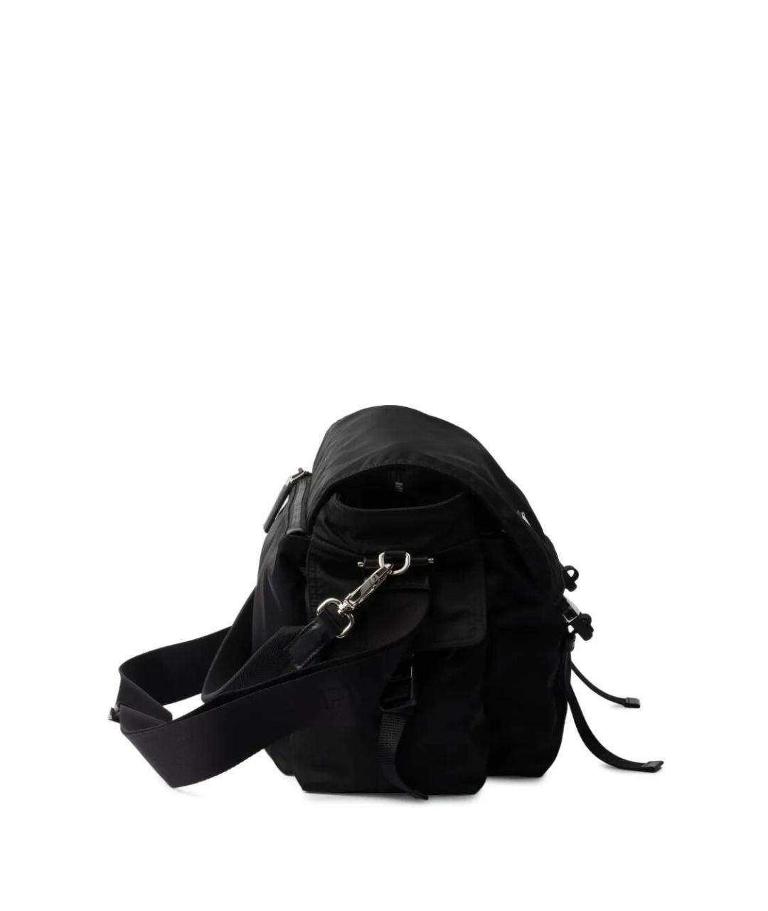 PRADA Черная синтетическая сумка на плечо, фото 4