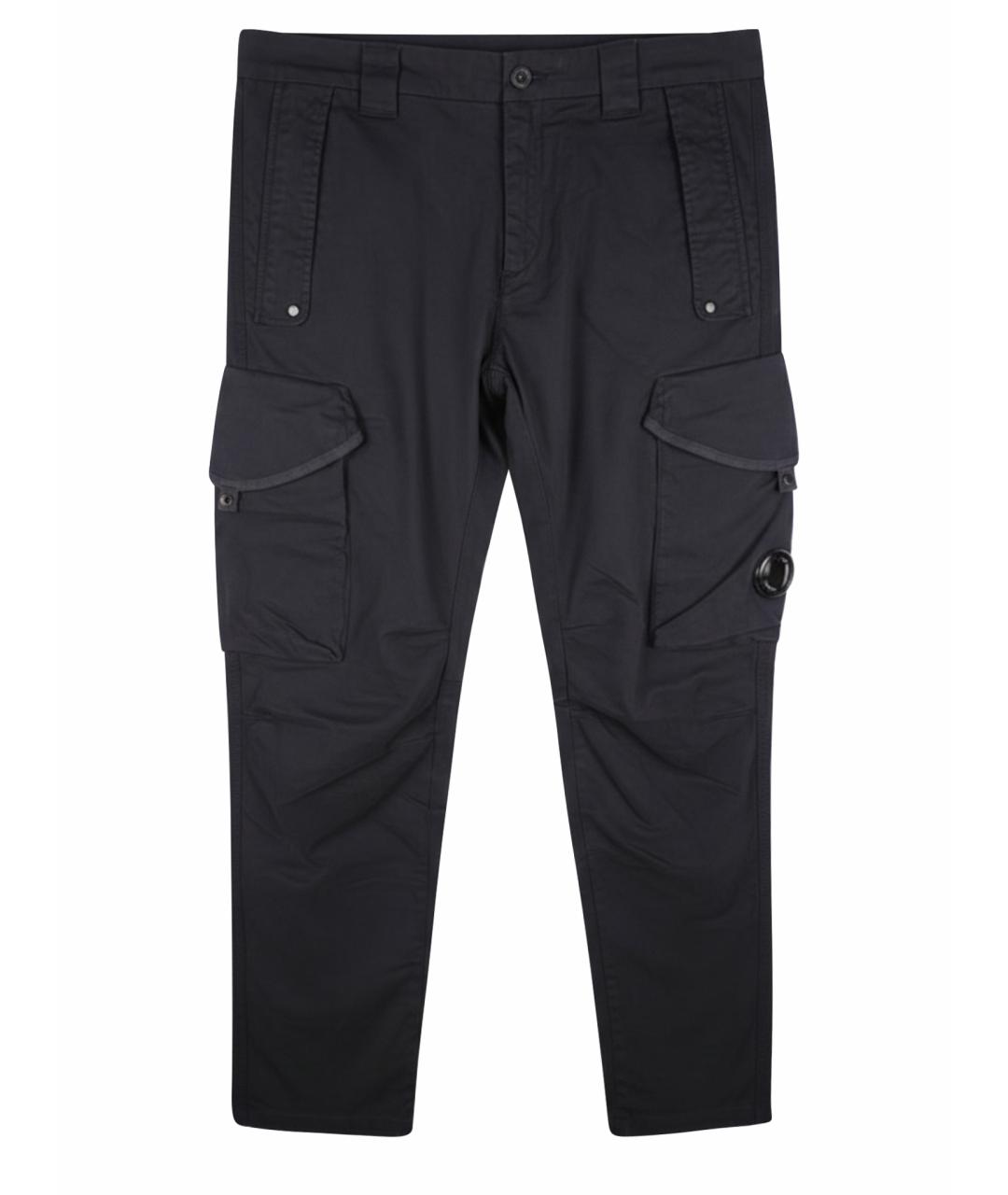 CP COMPANY Темно-синие хлопковые повседневные брюки, фото 1