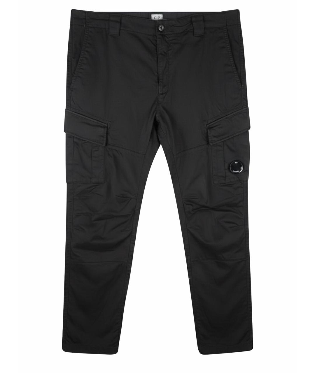 CP COMPANY Черные хлопковые повседневные брюки, фото 6
