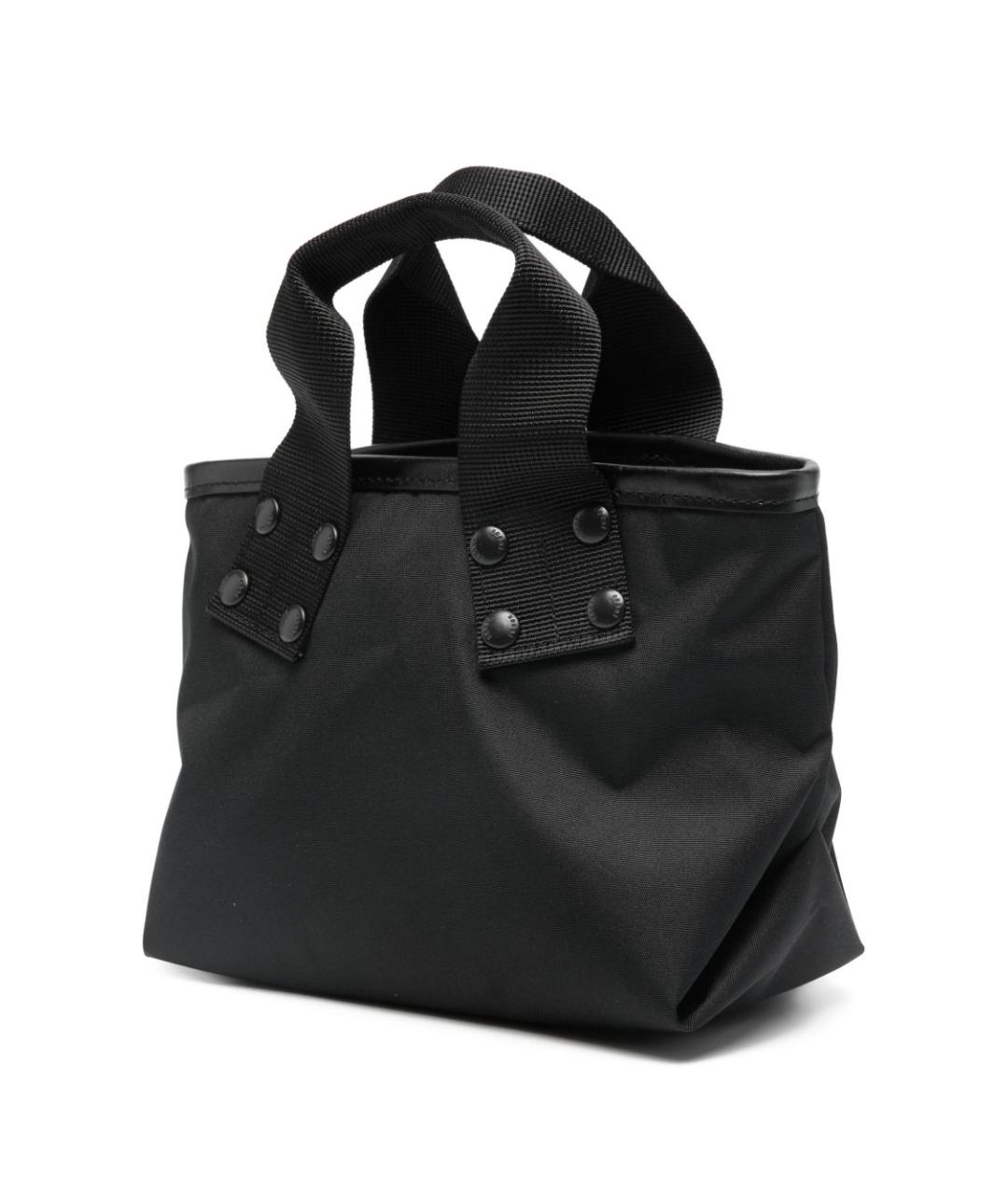 SACAI Черная синтетическая сумка тоут, фото 4