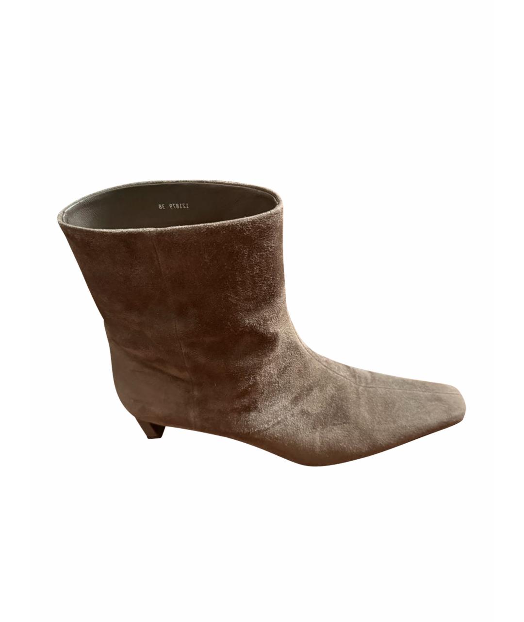 12 STOREEZ Замшевые ботильоны, фото 1