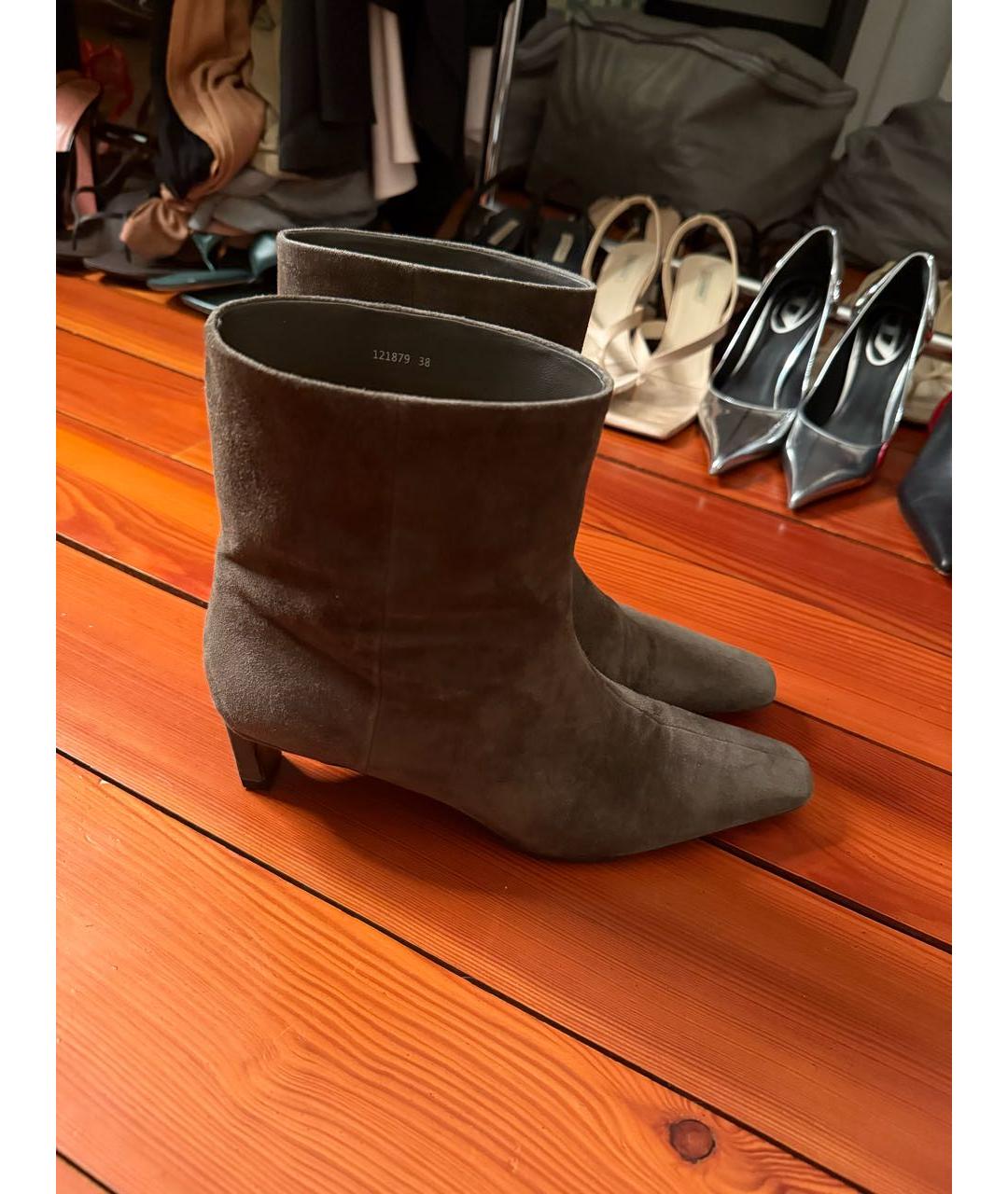 12 STOREEZ Замшевые ботильоны, фото 3