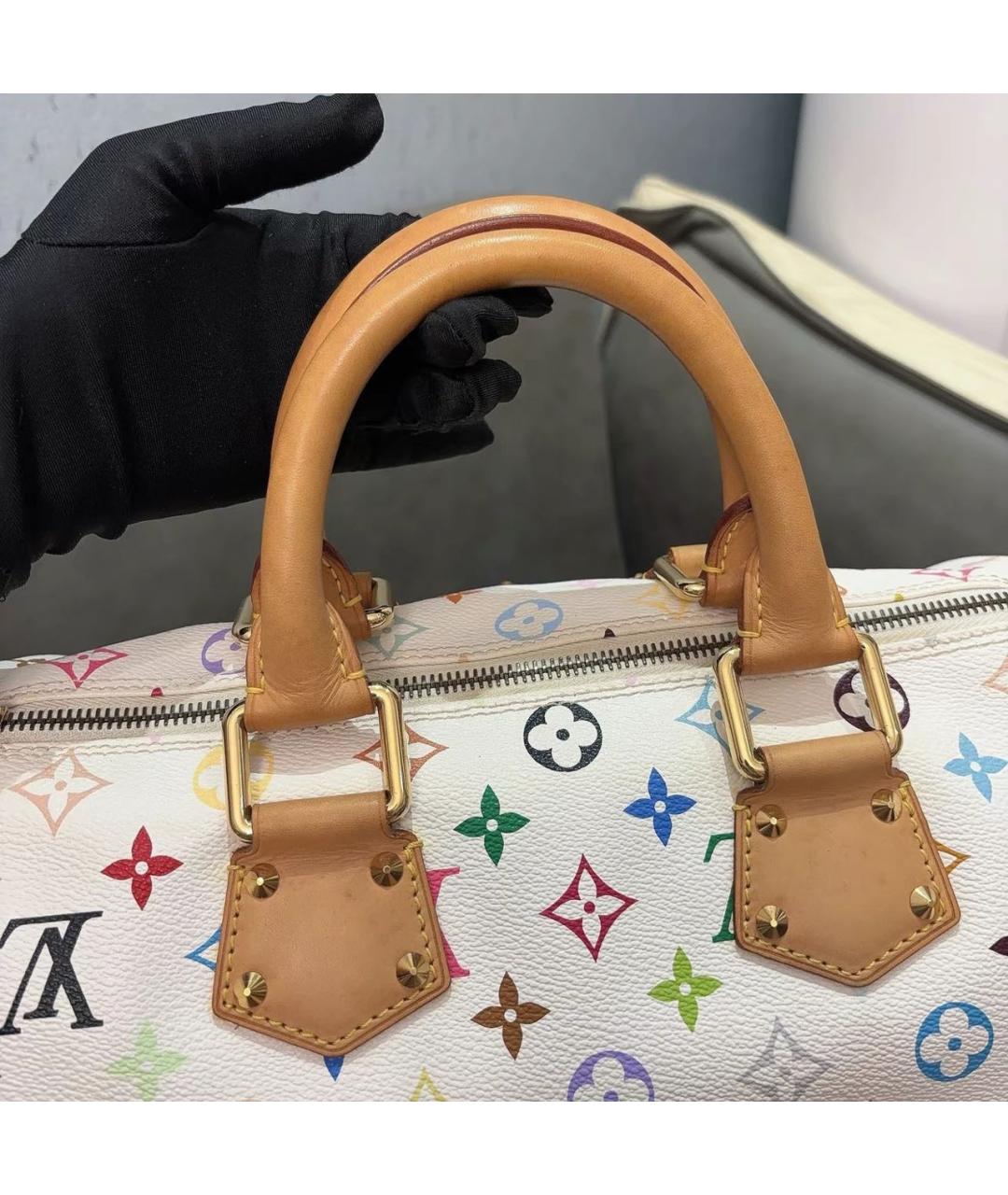 LOUIS VUITTON Мульти кожаная сумка с короткими ручками, фото 4
