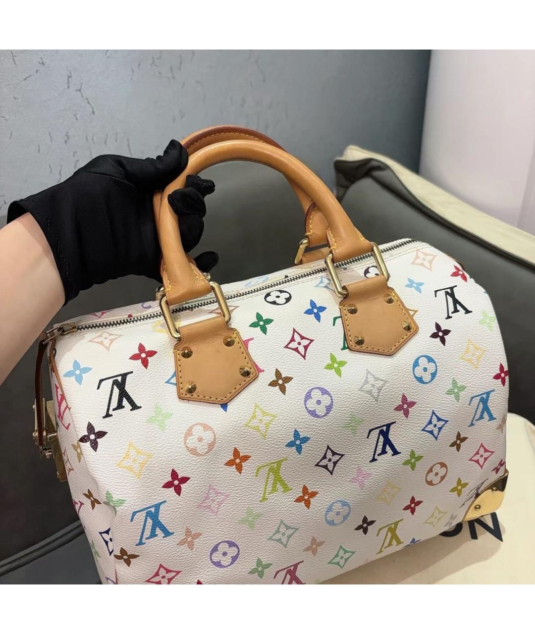 LOUIS VUITTON Мульти кожаная сумка с короткими ручками, фото 6