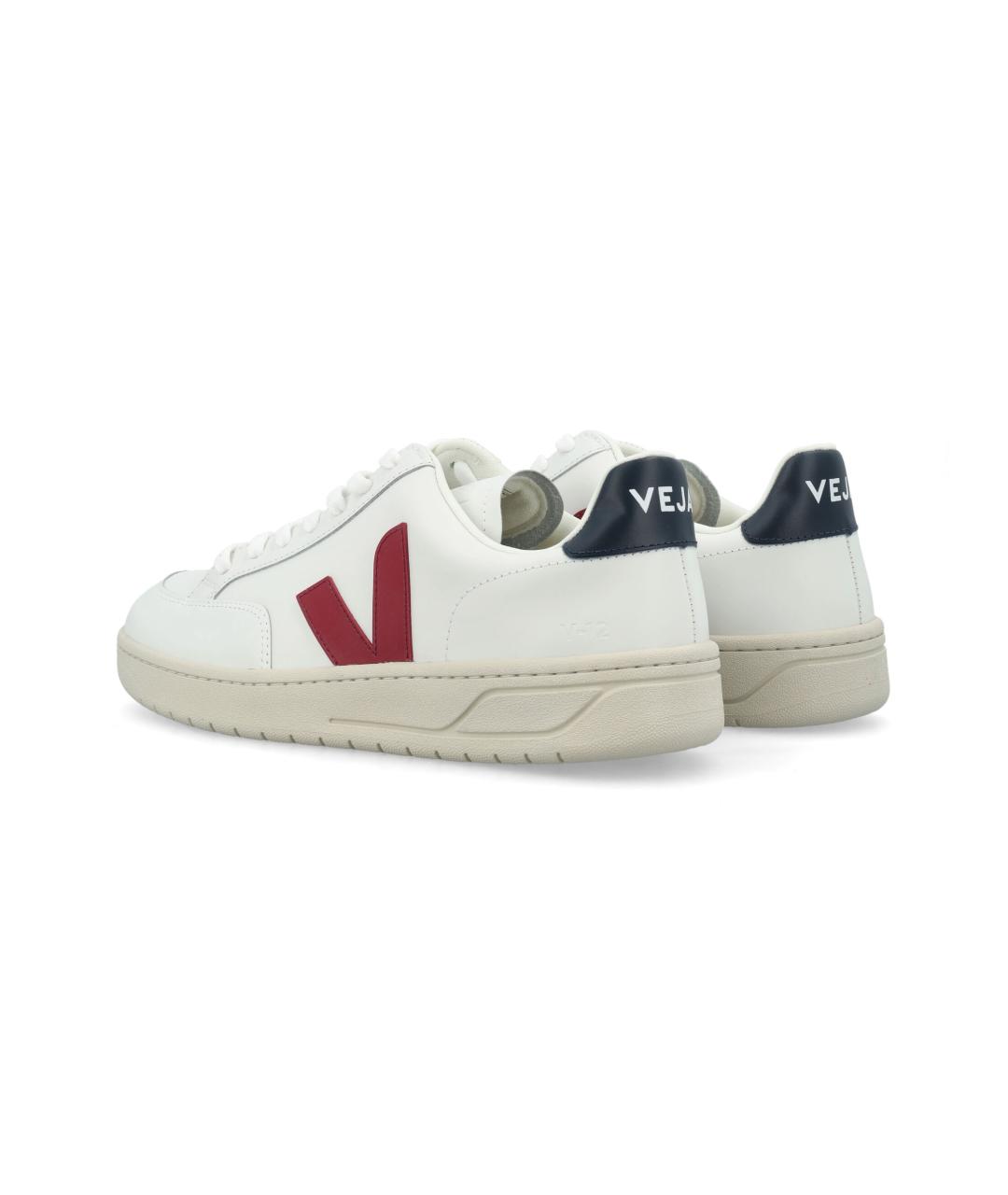 VEJA Белые кожаные низкие кроссовки / кеды, фото 4