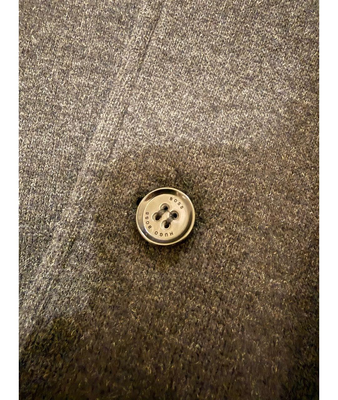 HUGO BOSS Антрацитовый шерстяной пиджак, фото 7