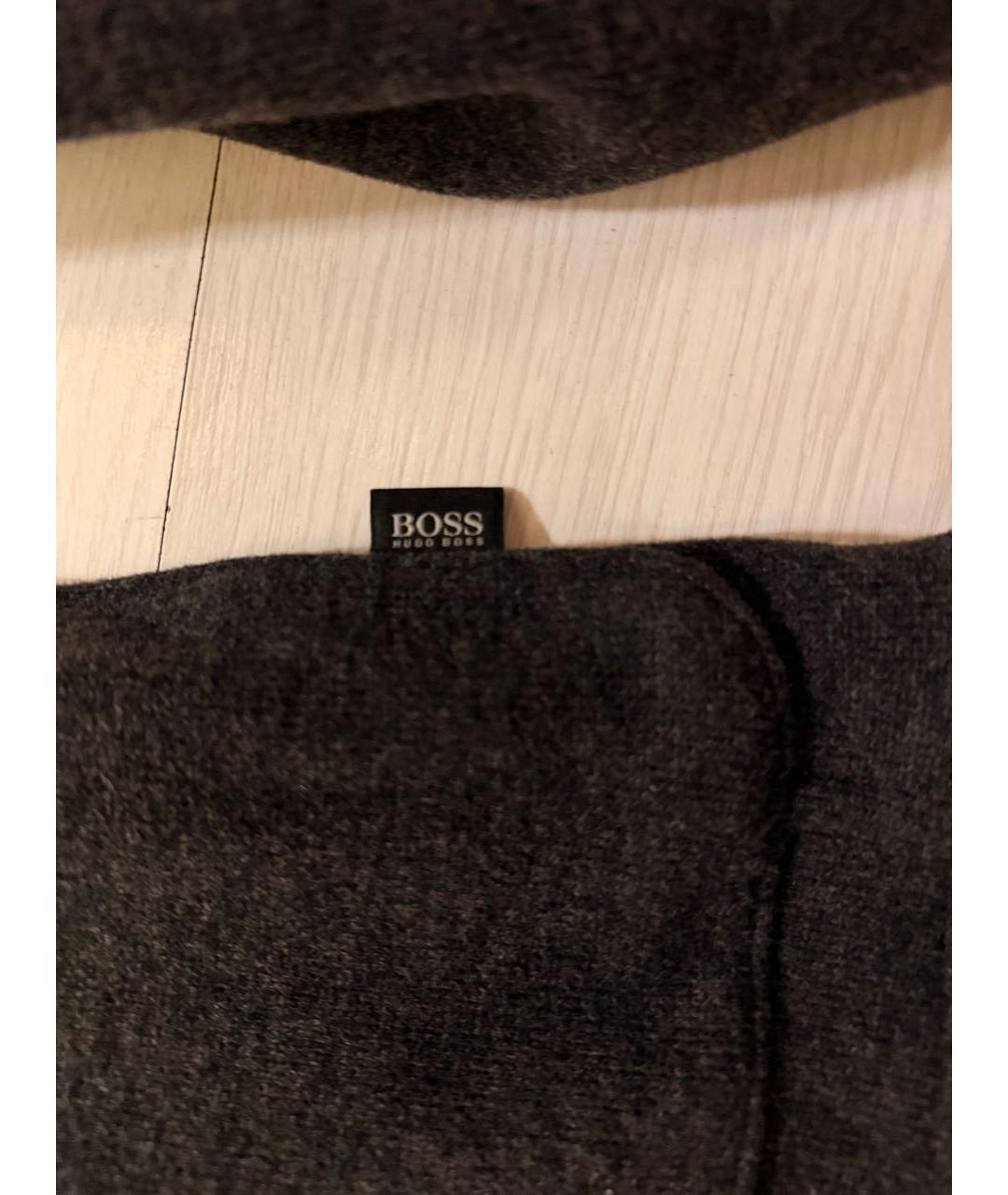 HUGO BOSS Антрацитовый шерстяной пиджак, фото 6