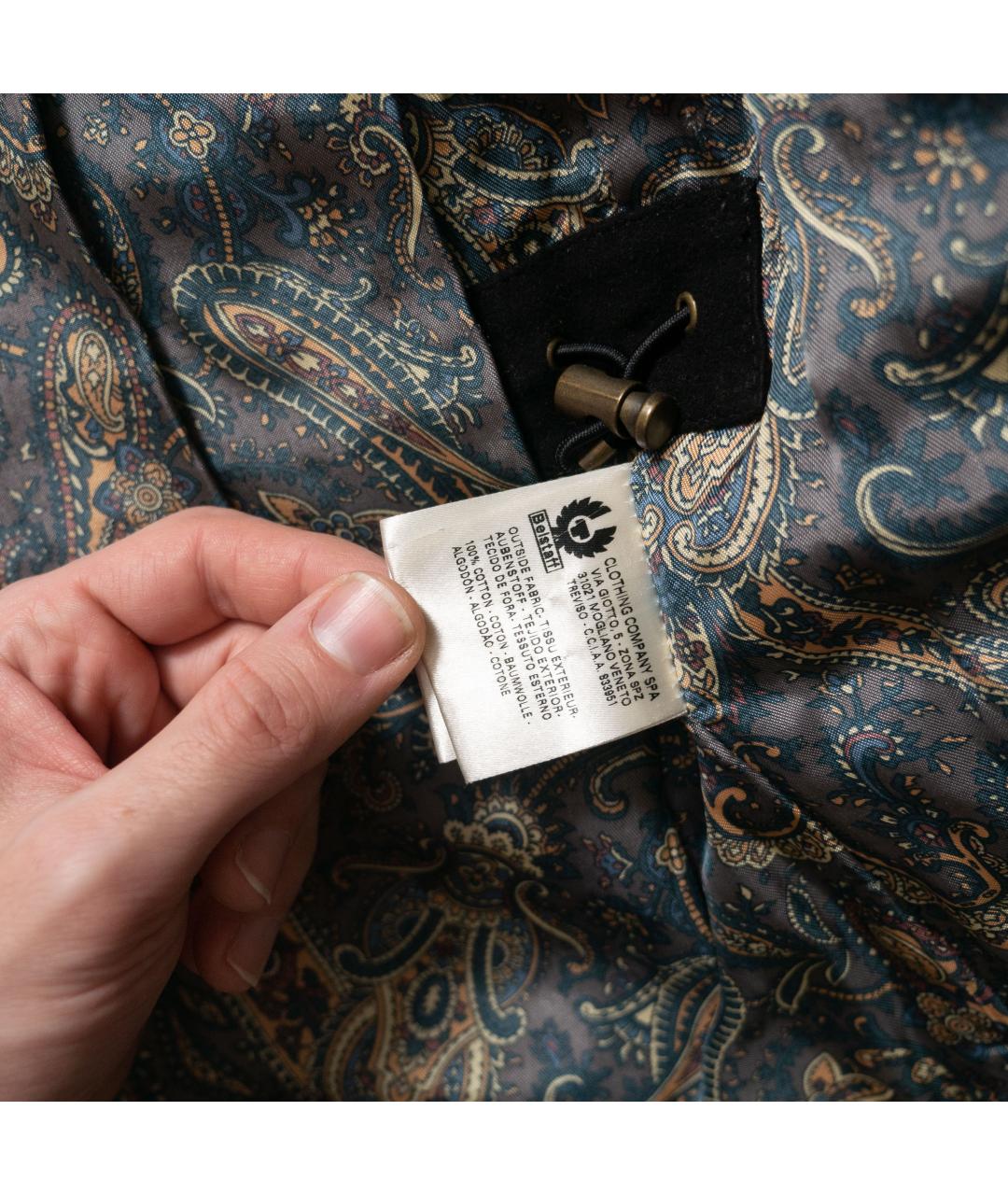 BELSTAFF Черная хлопковая куртка, фото 8