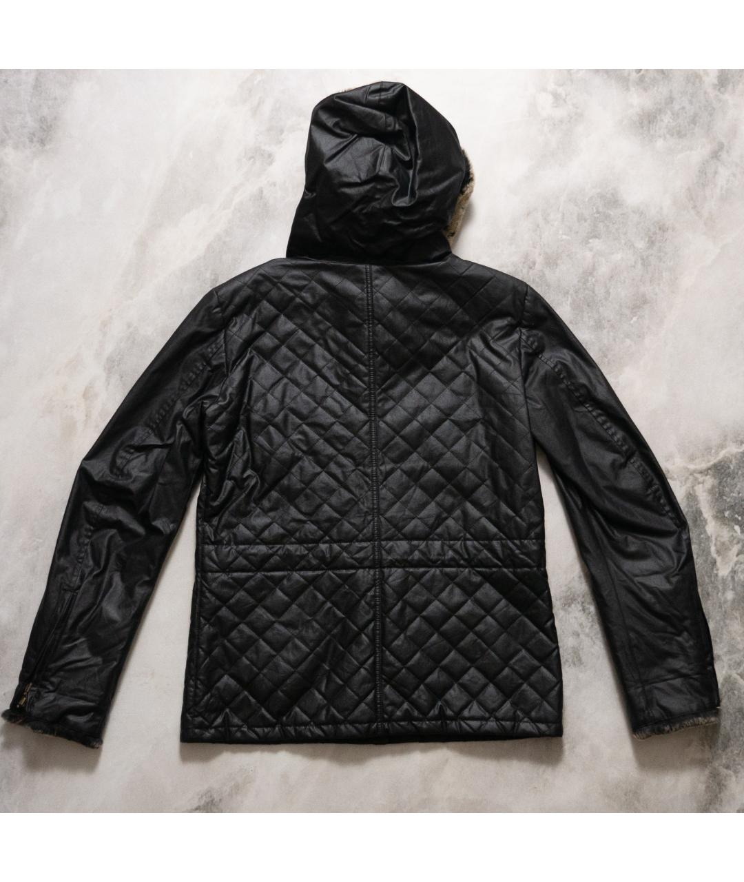 BELSTAFF Черная хлопковая куртка, фото 2