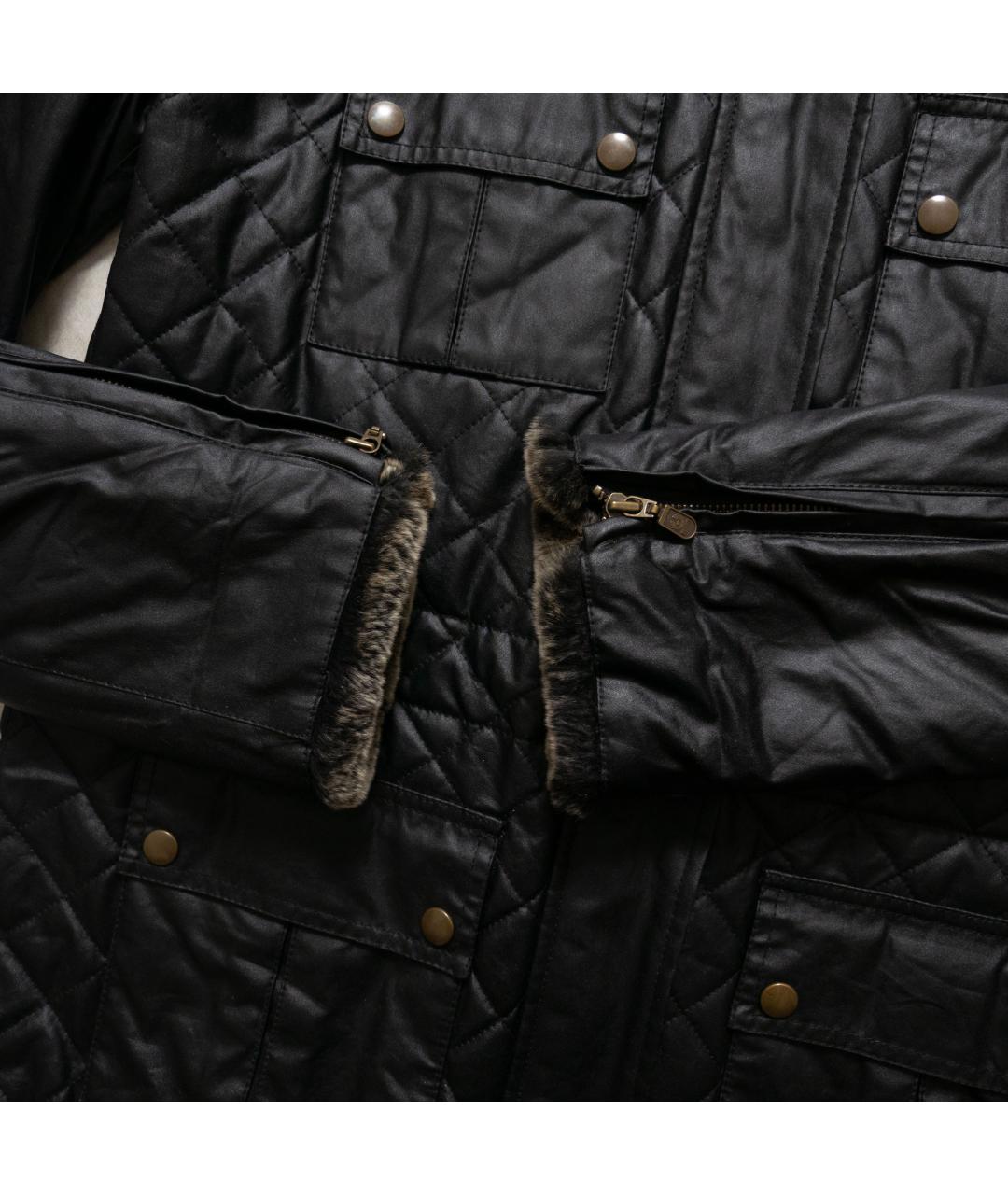 BELSTAFF Черная хлопковая куртка, фото 6