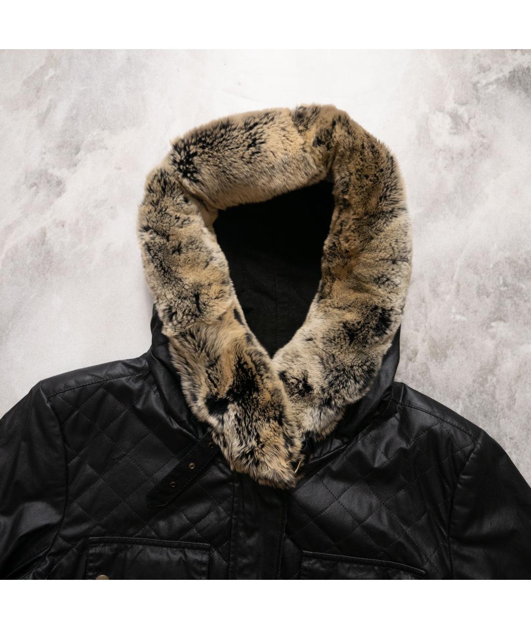 BELSTAFF Черная хлопковая куртка, фото 4