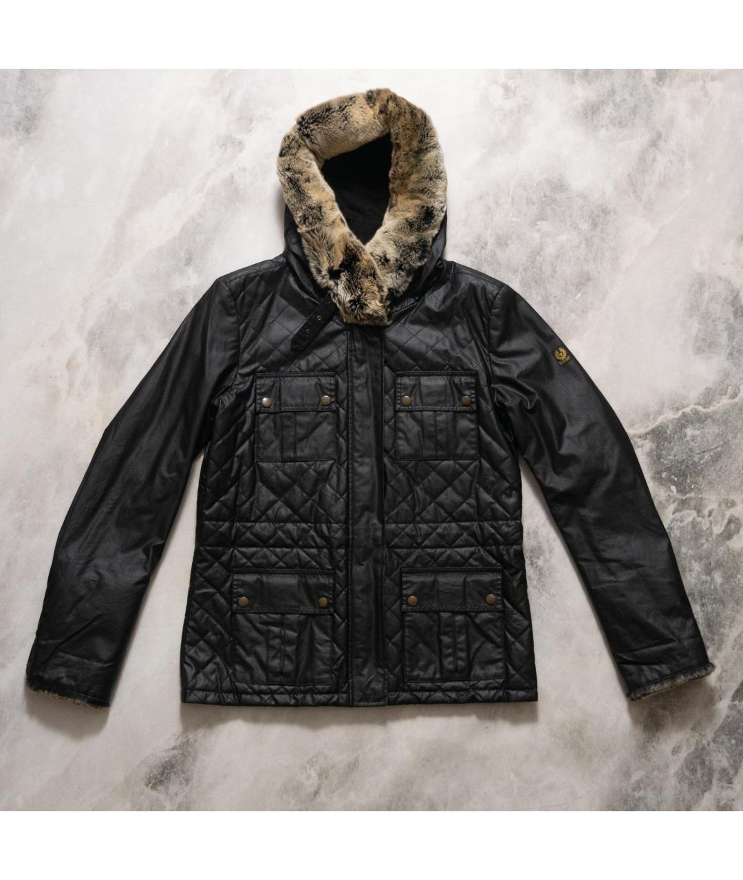 BELSTAFF Черная хлопковая куртка, фото 10