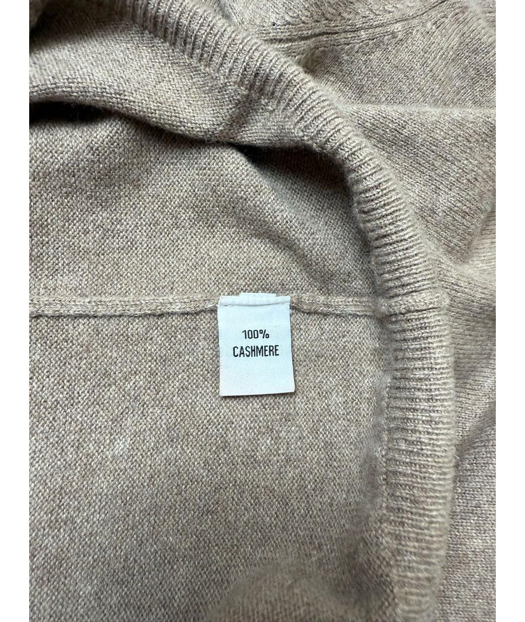 PAL ZILERI Бежевый кашемировый джемпер / свитер, фото 5