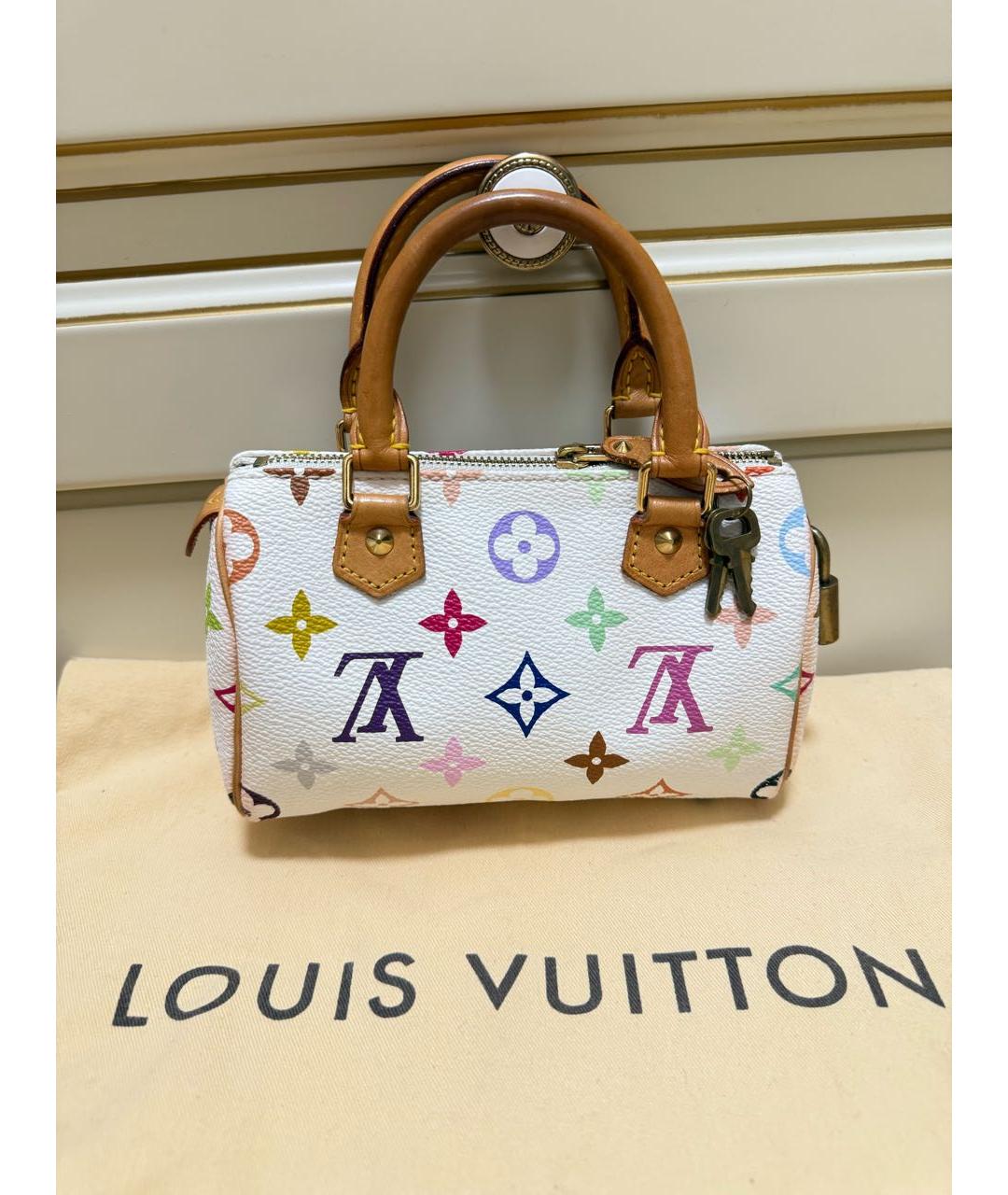 LOUIS VUITTON Мульти кожаная сумка с короткими ручками, фото 9