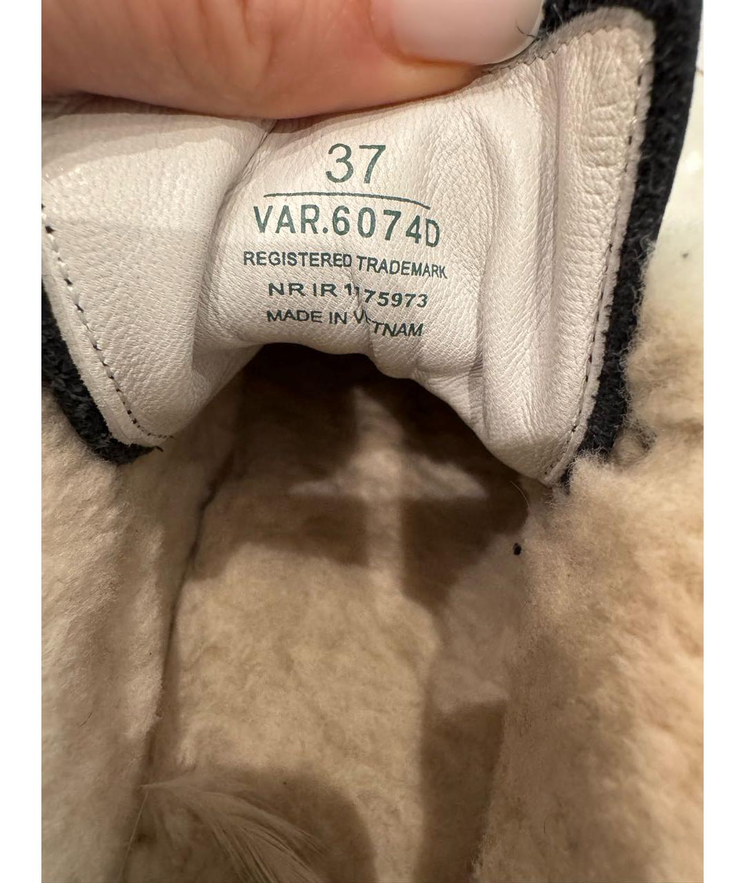 PREMIATA Черные кожаные кеды, фото 6