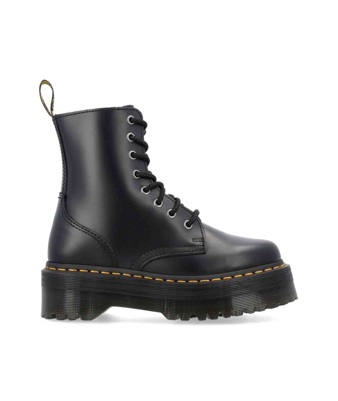 DR. MARTENS Черные кожаные ботинки, фото 1