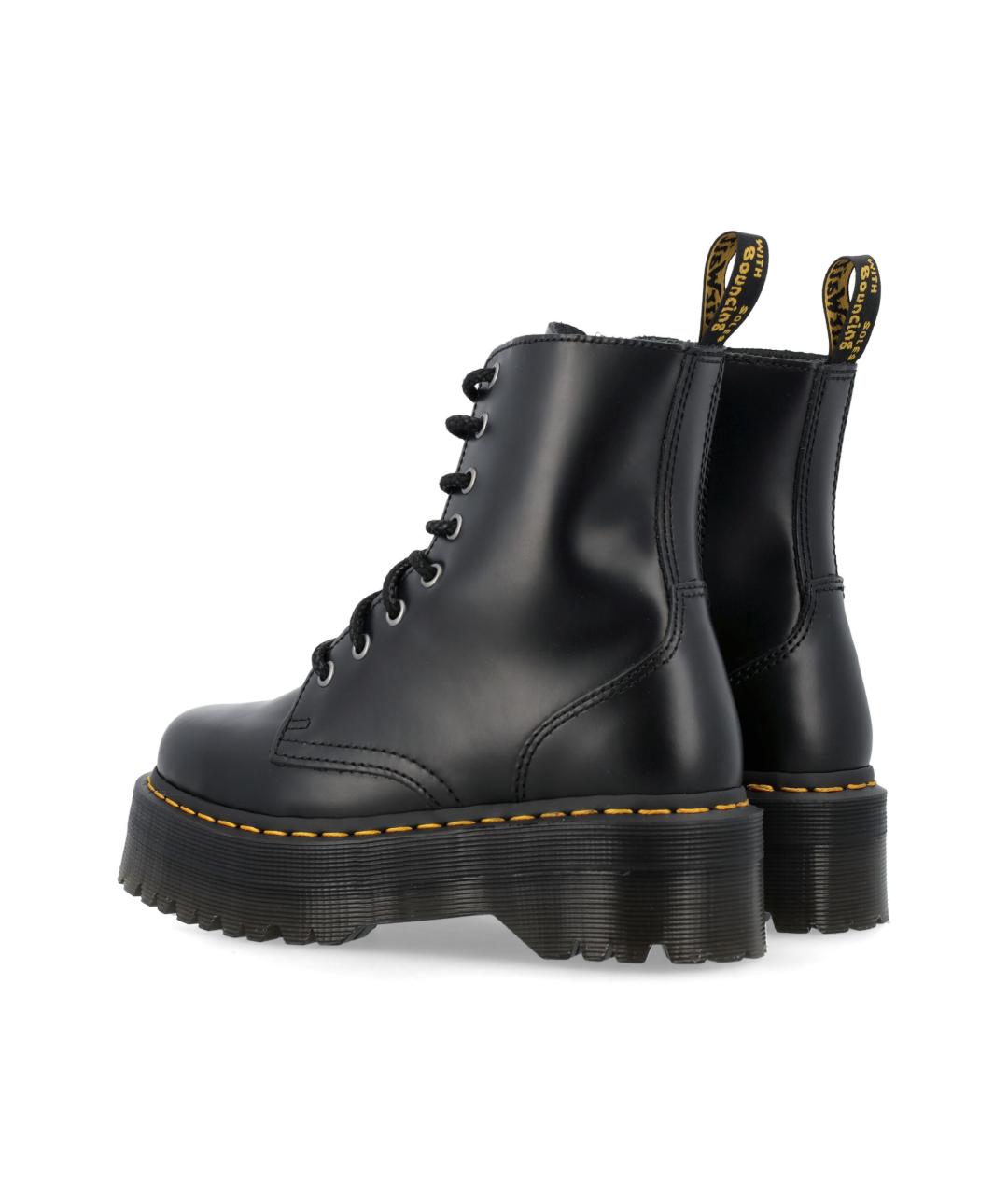 DR. MARTENS Черные кожаные ботинки, фото 4