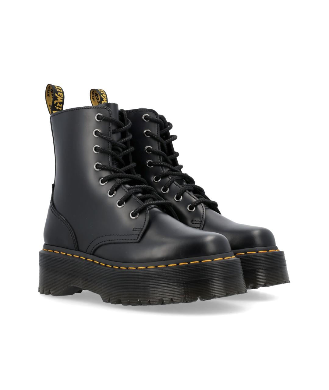 DR. MARTENS Черные кожаные ботинки, фото 2