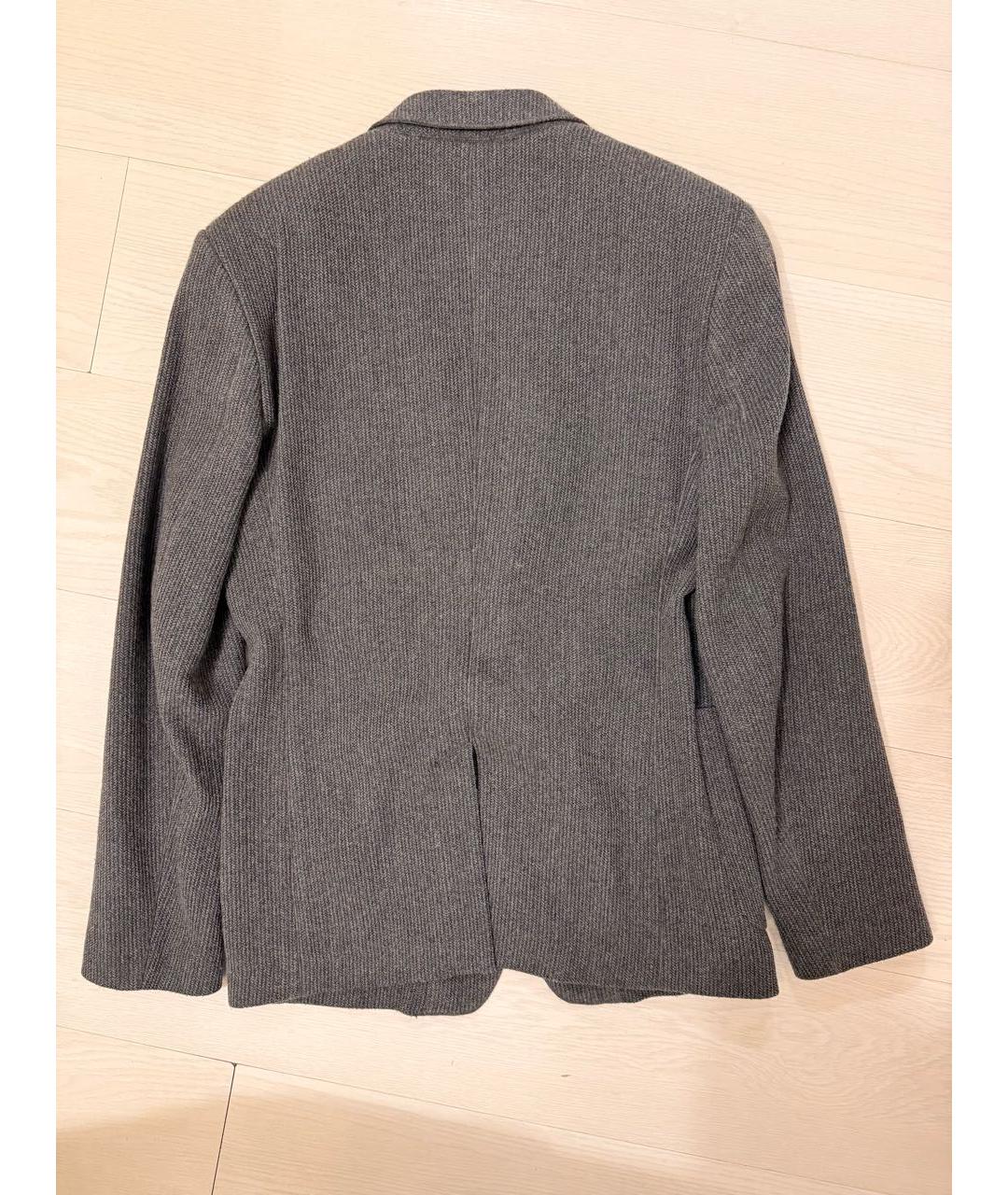 VIKTOR & ROLF Антрацитовый шерстяной пиджак, фото 2