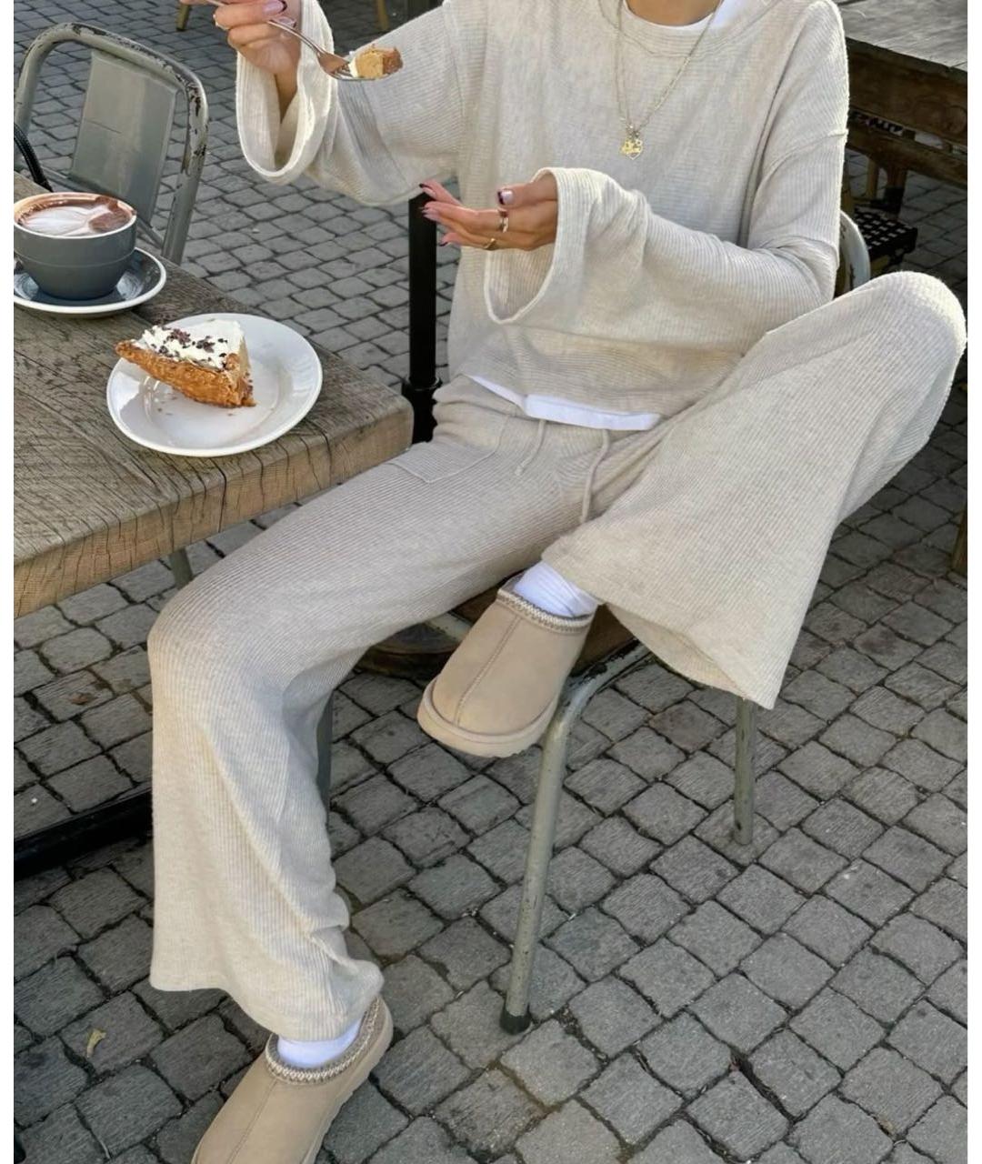 UGG AUSTRALIA Бежевые замшевые сабо, фото 7