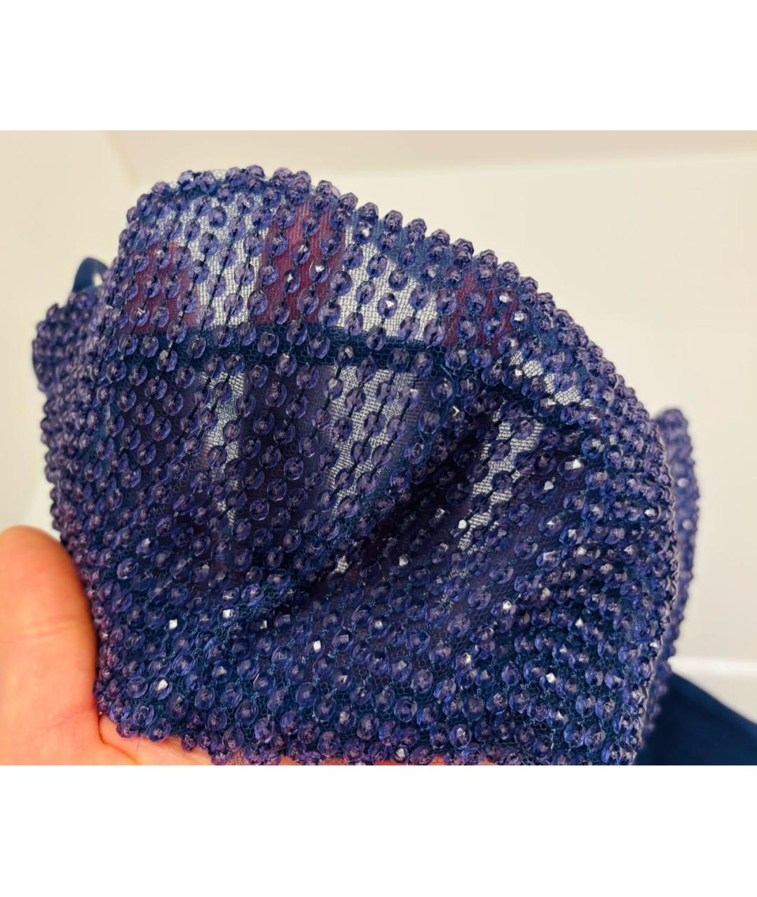 LA PERLA Темно-синий купальник, фото 2