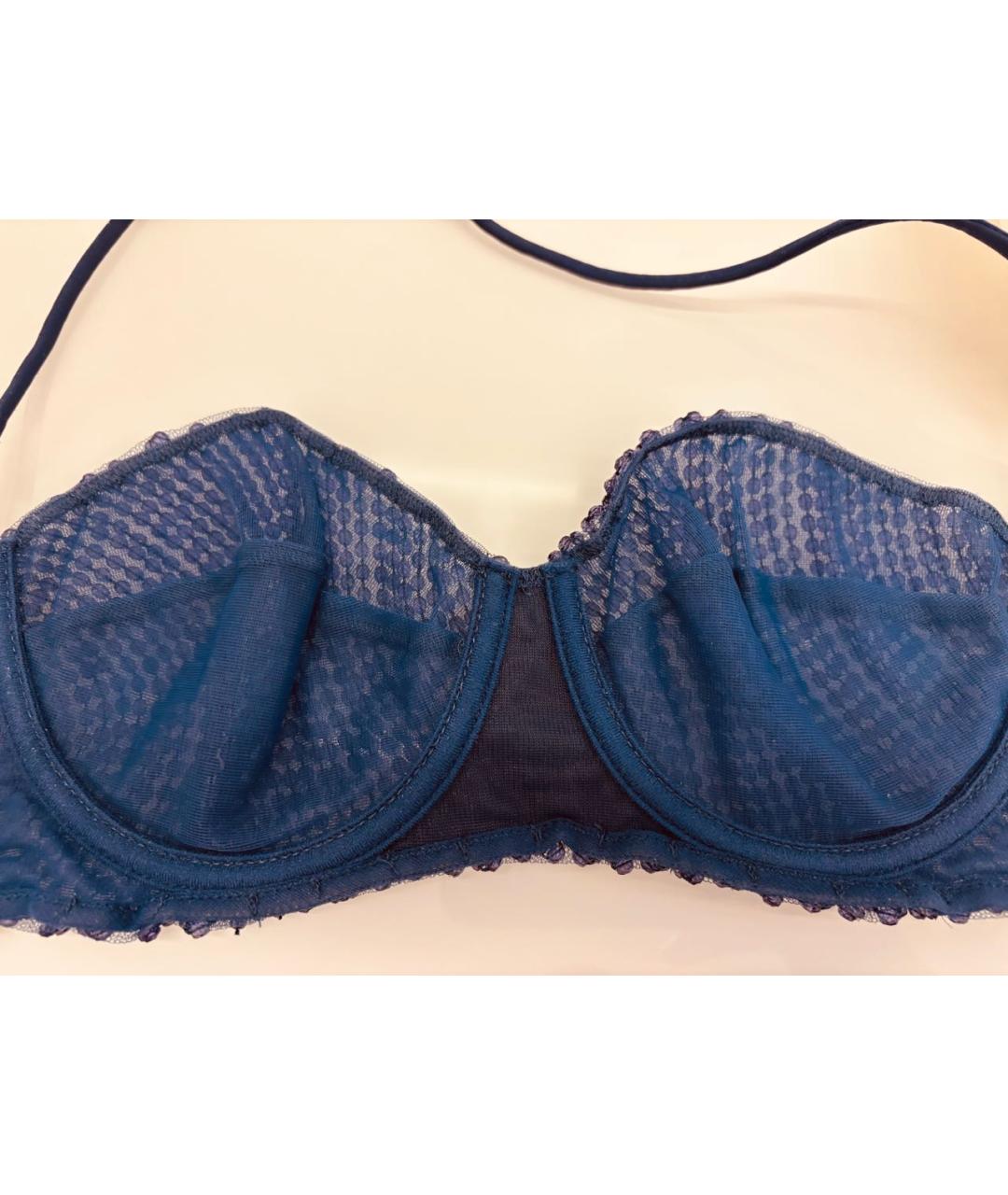 LA PERLA Темно-синий купальник, фото 4