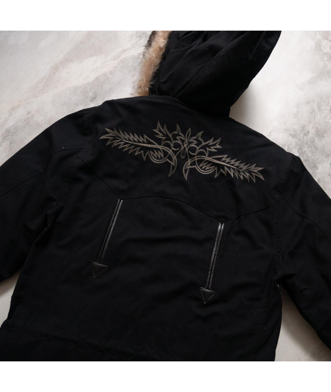 RALPH LAUREN Черный шерстяной пуховик, фото 4