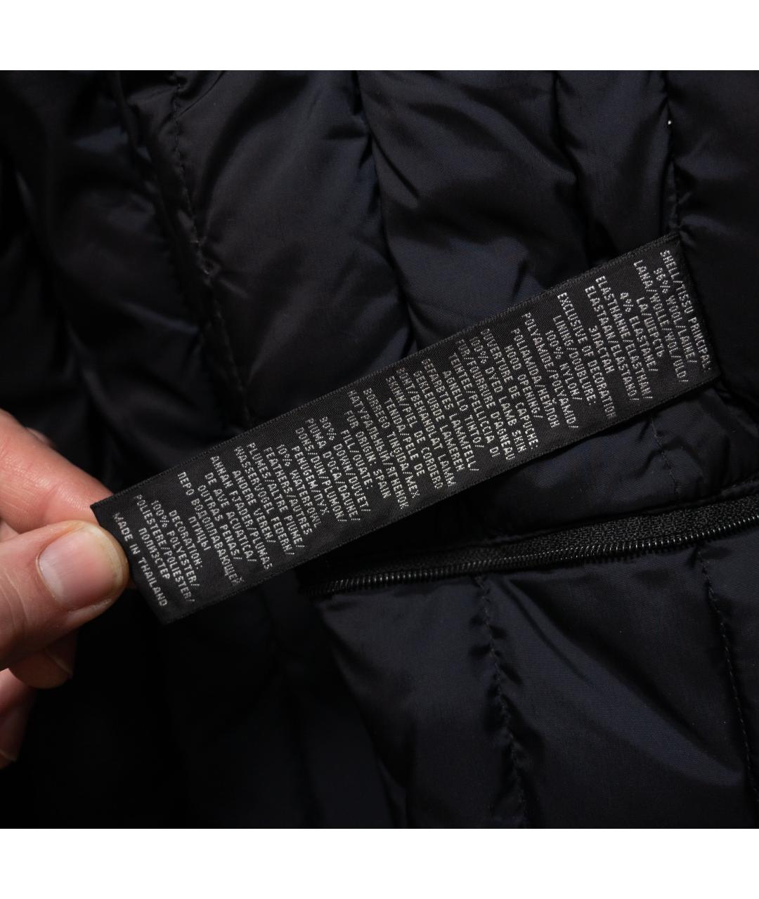 RALPH LAUREN Черный шерстяной пуховик, фото 9