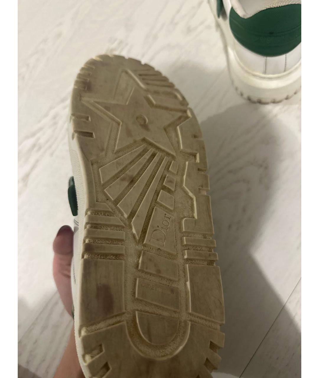 CHRISTIAN DIOR Белые кожаные кеды, фото 8