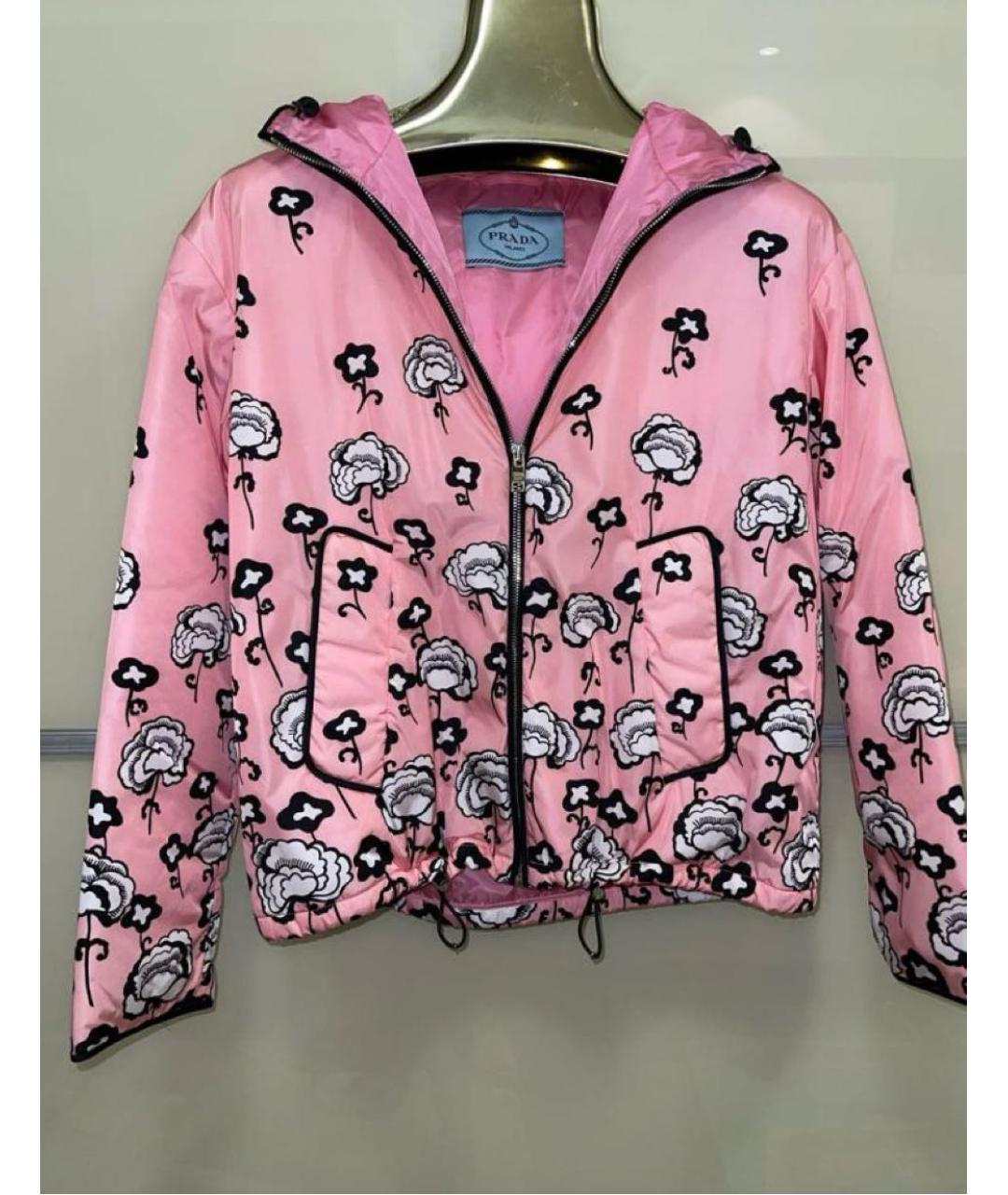 PRADA Розовая куртка, фото 5