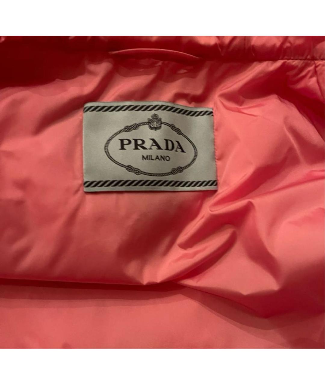 PRADA Розовая куртка, фото 4