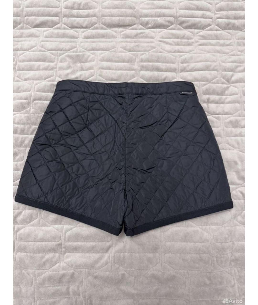 MONCLER Черные шорты, фото 2