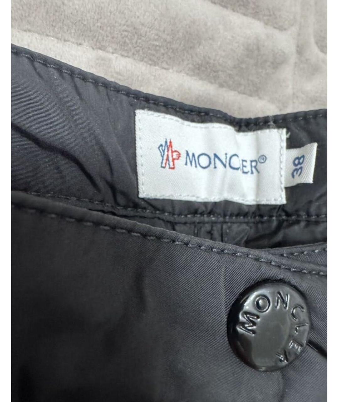 MONCLER Черные шорты, фото 4