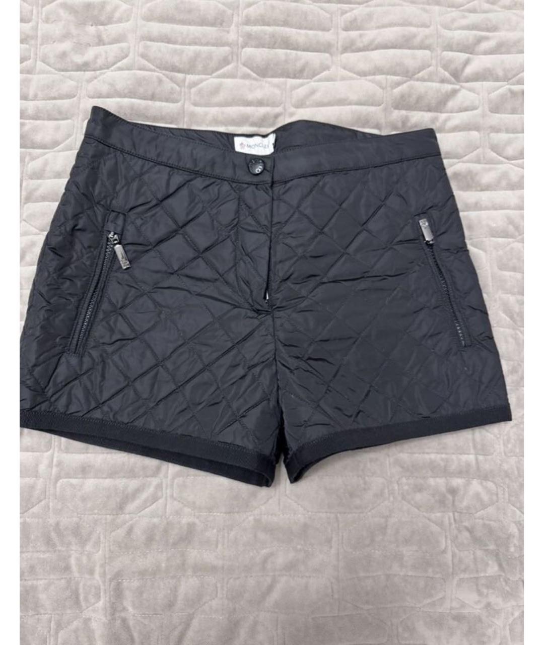 MONCLER Черные шорты, фото 9