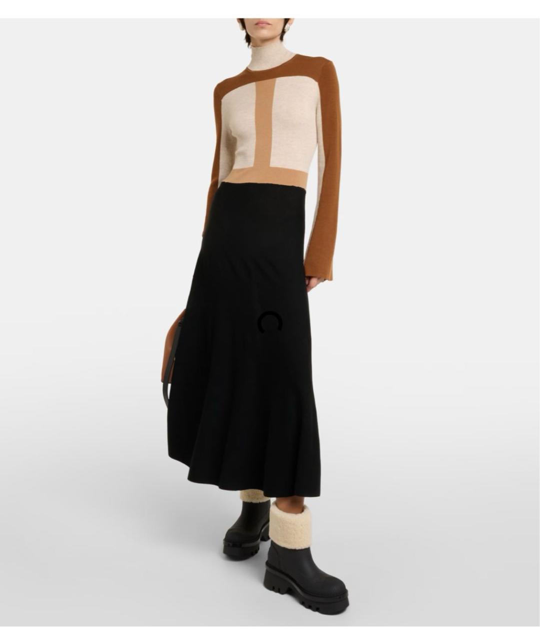 CHLOE Черные резиновые ботинки, фото 5