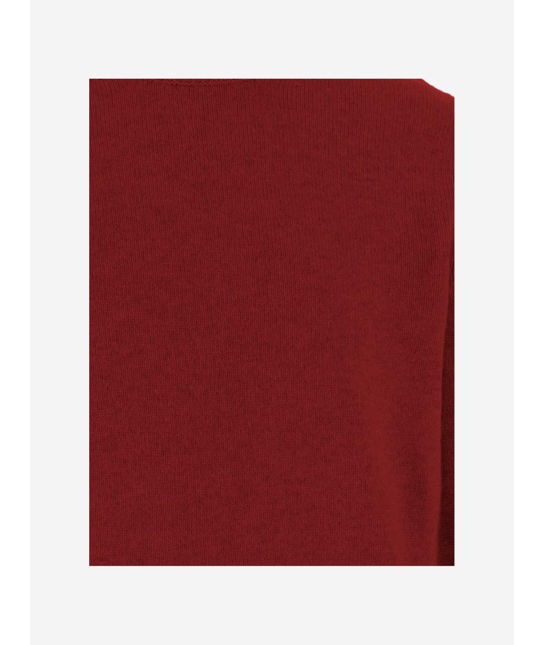 GUEST IN RESIDENCE Красный кашемировый джемпер / свитер, фото 3