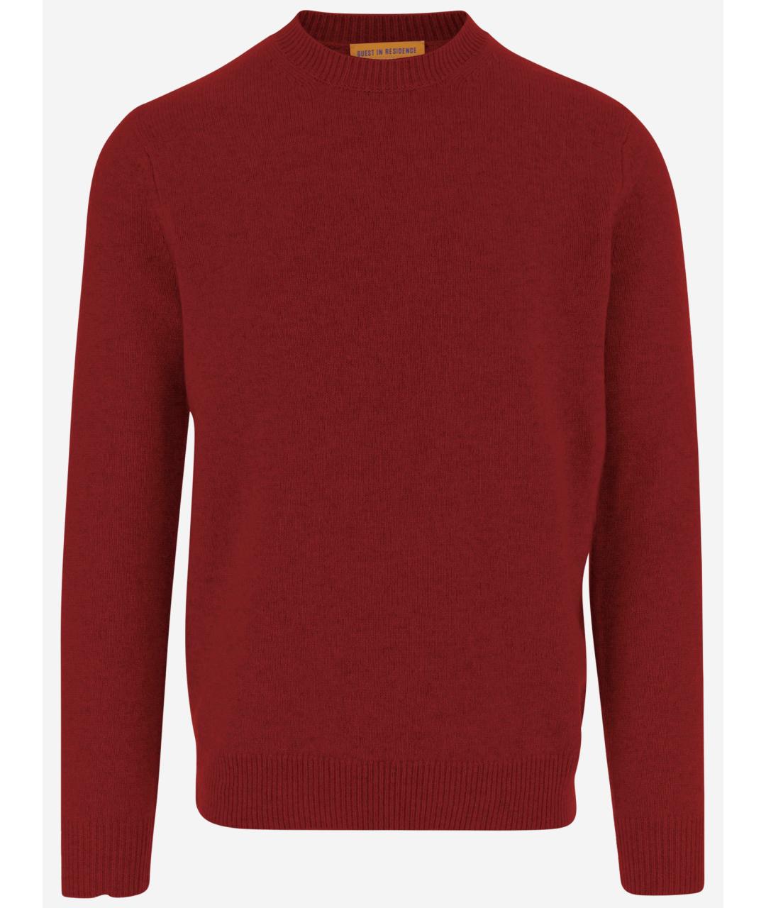 GUEST IN RESIDENCE Красный кашемировый джемпер / свитер, фото 4