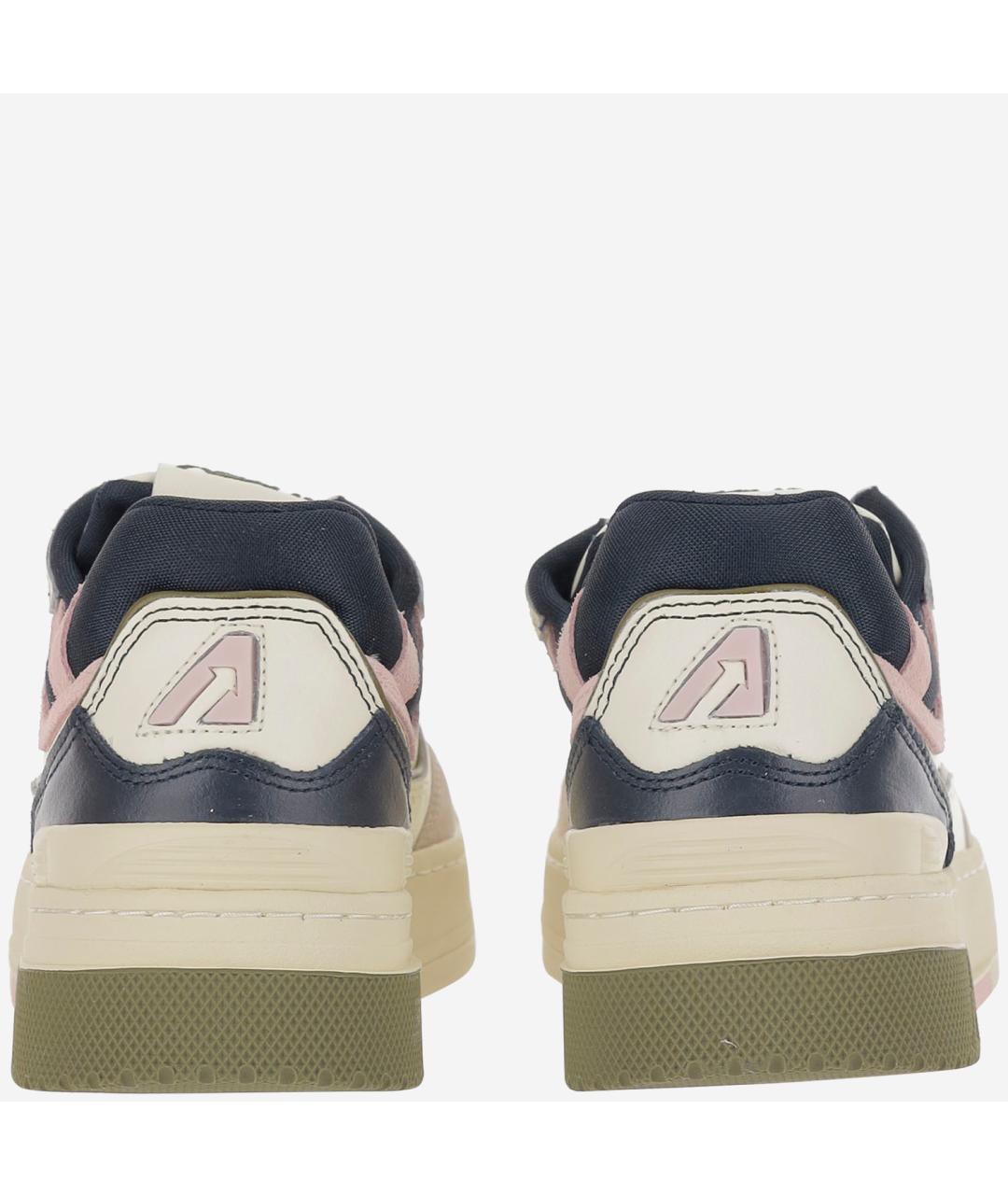 AUTRY Белые кожаные кроссовки, фото 4