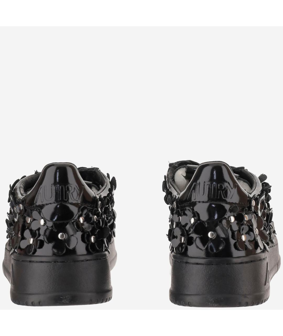 AUTRY Черные кожаные кеды, фото 4
