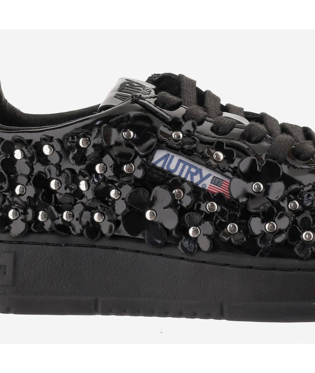 AUTRY Черные кожаные кеды, фото 5