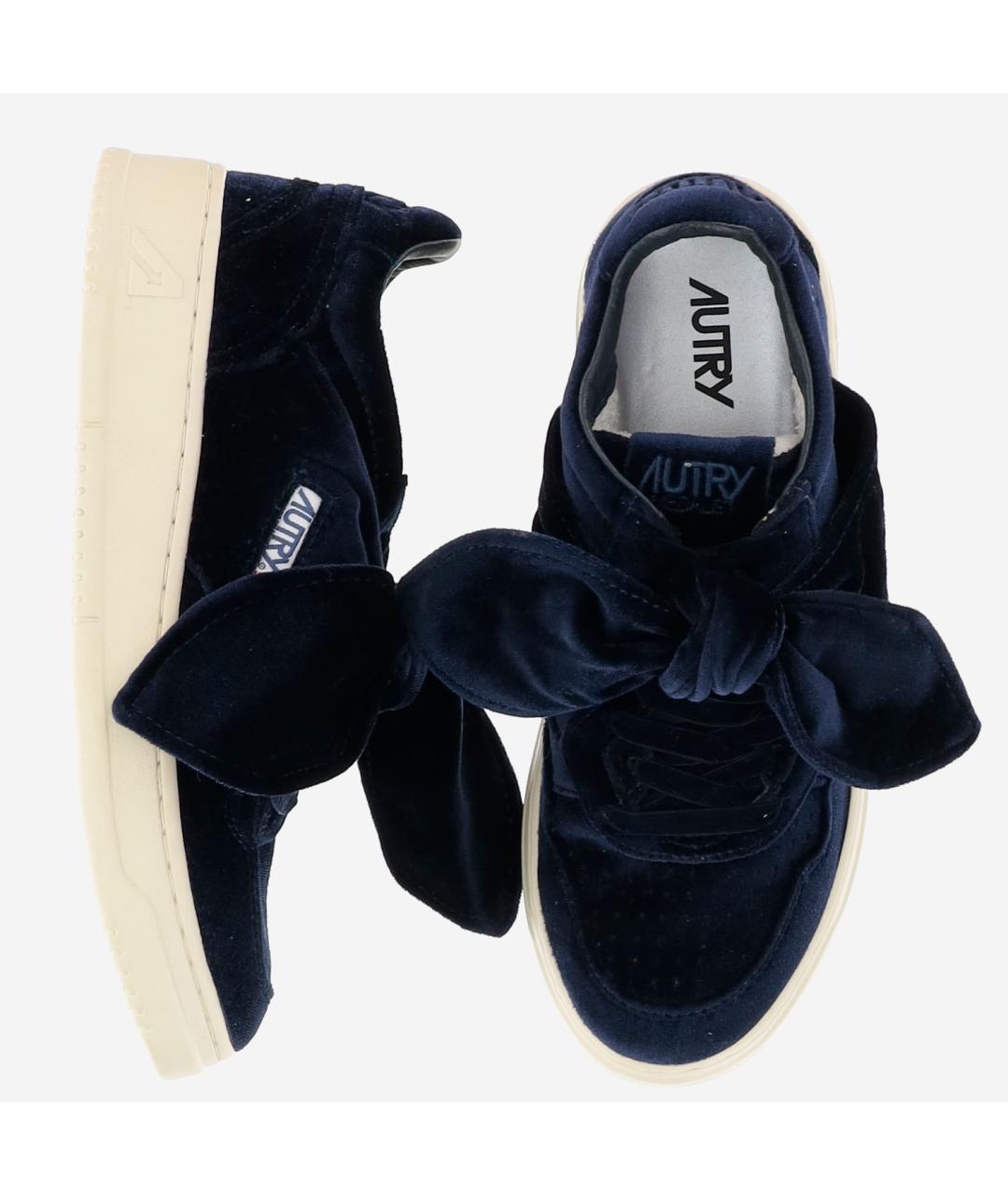 AUTRY Синие текстильные кеды, фото 4