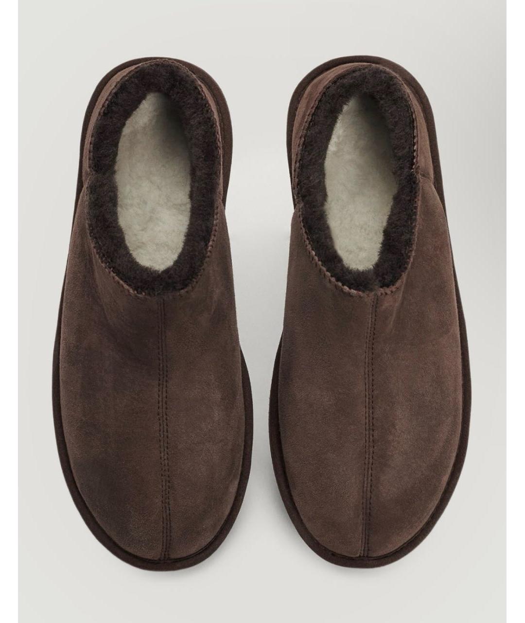 12 STOREEZ Коричневые замшевые ботинки, фото 2