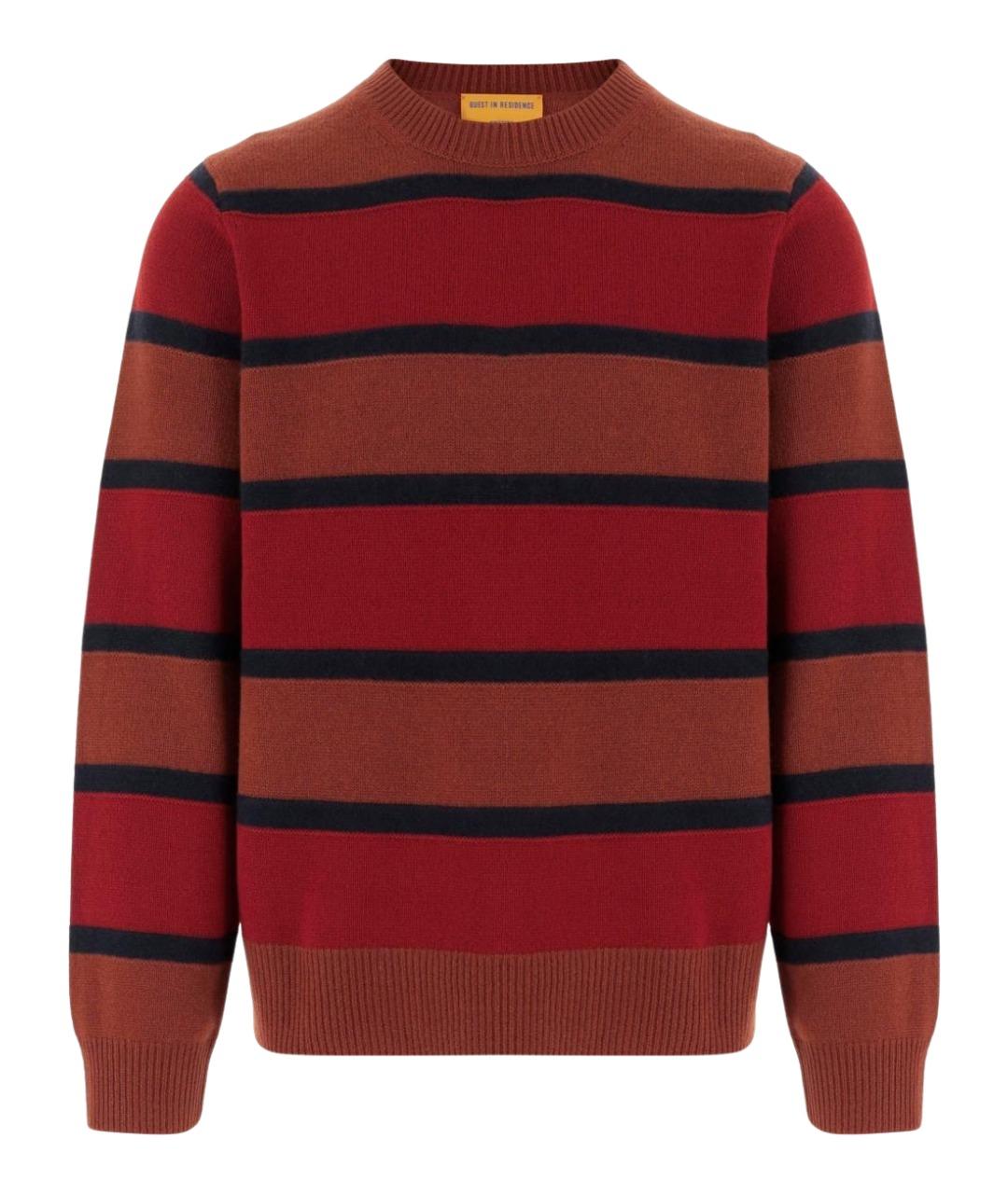 GUEST IN RESIDENCE Красный кашемировый джемпер / свитер, фото 1
