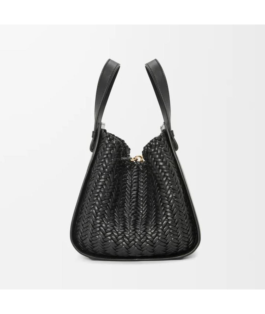 LOEWE Черная кожаная сумка через плечо, фото 4