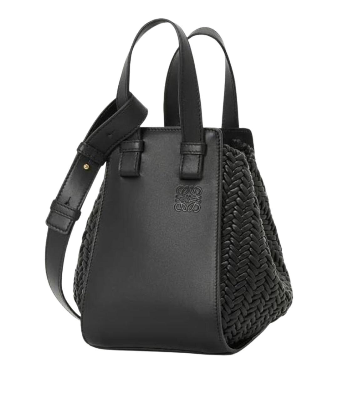 LOEWE Черная кожаная сумка через плечо, фото 1