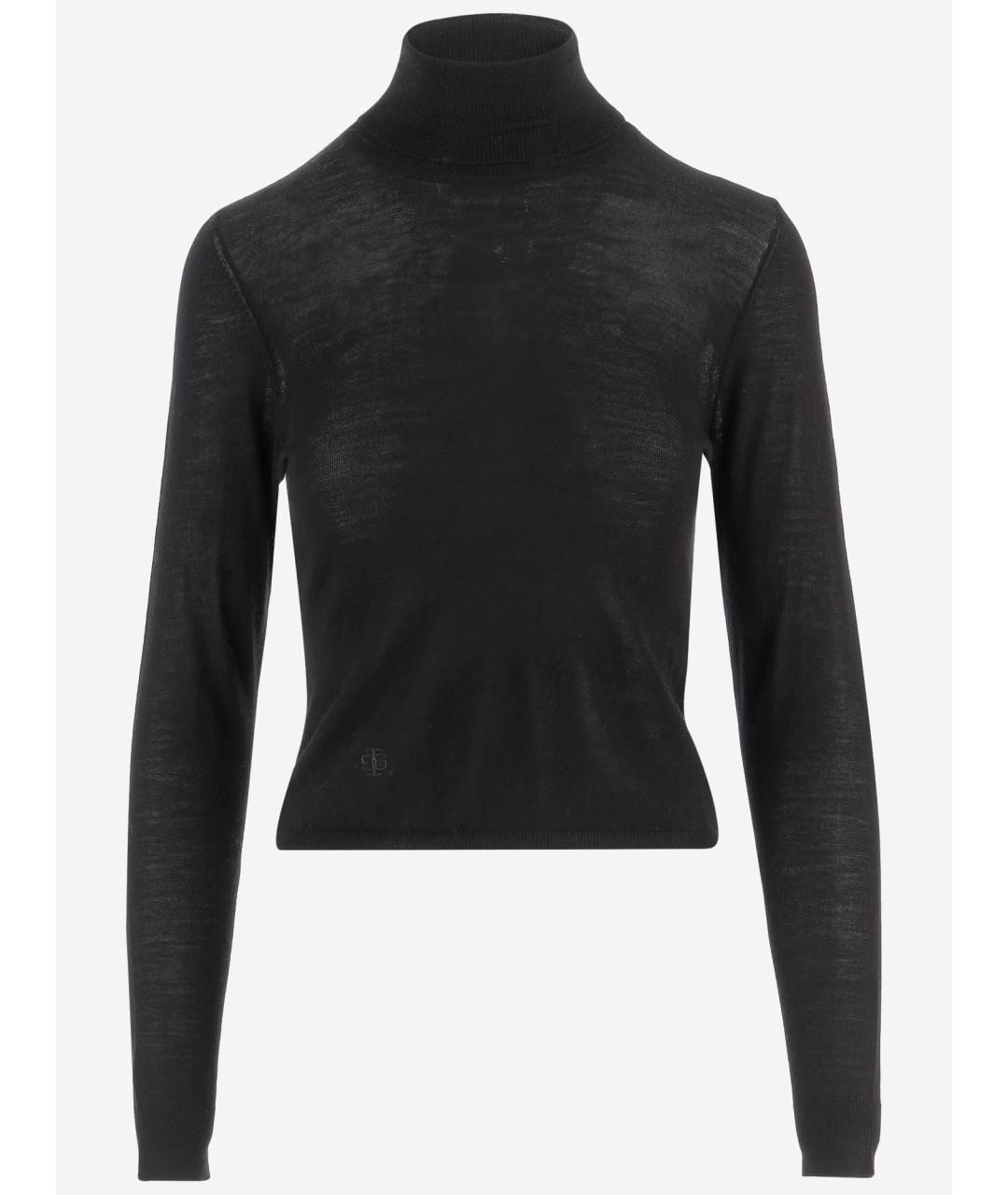 THE GARMENT Черная шерстяная водолазка, фото 4